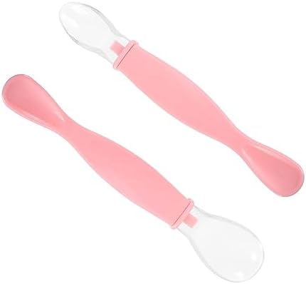 2-Piece Soft Safe Feeding Spoons for Infants and Weaners