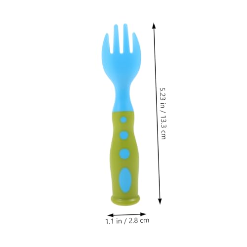 RORPOIR 2-Piece Self-Feeding Flatware Set with Storage Box
