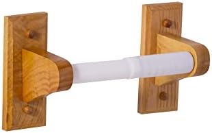 Elegant Rustic Wall-Mounted Toilet Paper Holder