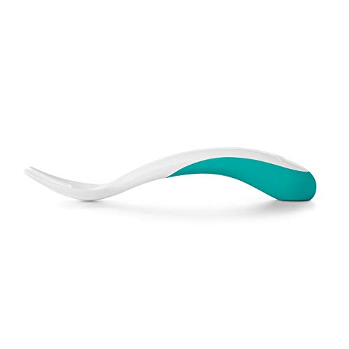 OXO Tot Plastic Fork Spoon Multipack - Teal 4 Piece Set