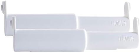 Teravan Toilet Paper Holder Extender White Set of 2