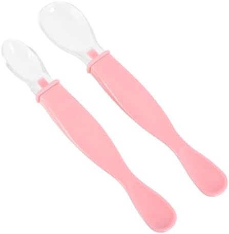 Vaguelly 2pcs Spoon Set for Baby Weaning and Mealtime