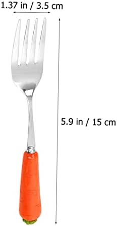 SECFOU Stainless Steel Cutlery Set for Kids 3PCS Fork Spoon Knife