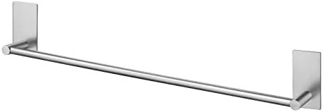 KES Self-Adhesive Towel Bar Stainless Steel No Drill Installation