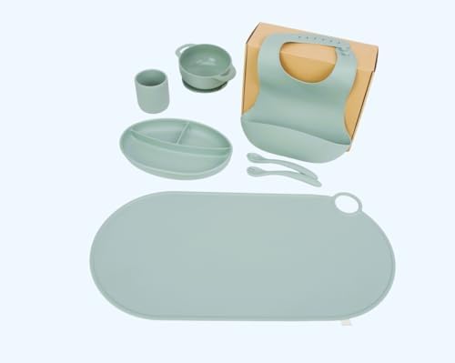 Reusable Silicone Baby Feeding Set