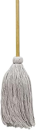 16 oz Cotton Head Mop with 50 in Wood Handle 12Carton