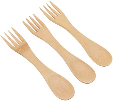 Fast Functional Wooden Spoons Forks Set for Grownups and Kids