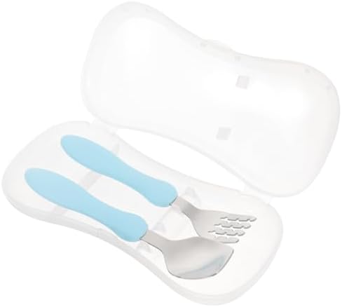 BESTonZON Metal Spoon and Fork Set with Pouch
