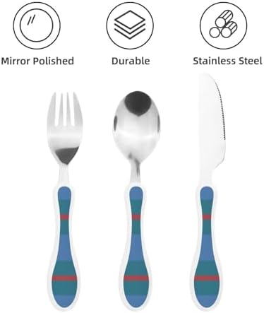 Royal Stewart Armstrongs Ancient Tartan Portable Kids Utensil Set