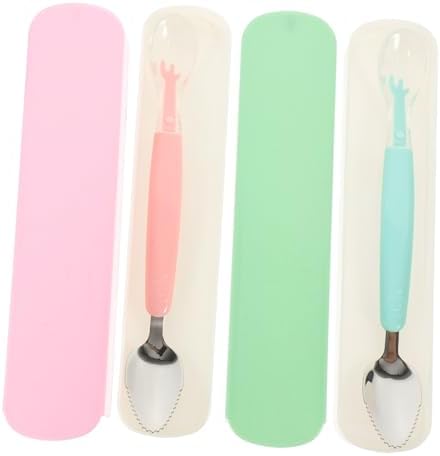 2-Pack Spoon Feeding Tools for Kids