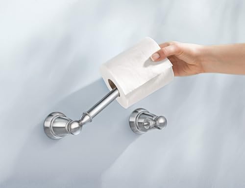 Moen Brantford Brushed Nickel Toilet Paper Holder