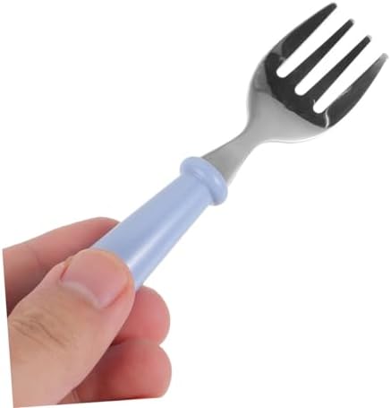 TOYANDONA 2-Pack Stainless Steel Flatware Set with Plastic Handle