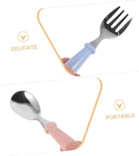 Perfect stainless steel ABS flatware set for kids