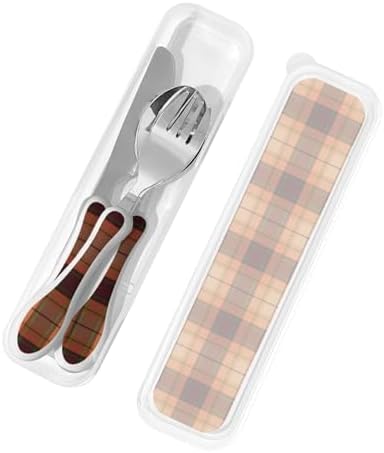 Royal Stewart Loch Rannoch Tartan Portable Kids Utensil Set