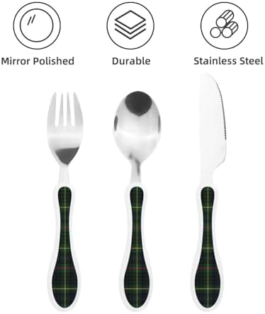 Royal Stewart Kids Stainless Steel Flatware Set