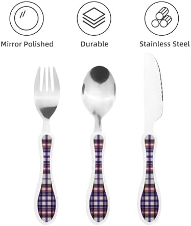 Royal Stewart Aberdeen Tartan Kids Utensil Set