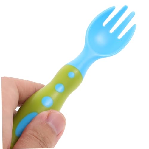 RORPOIR 2-Piece Self-Feeding Flatware Set with Storage Box