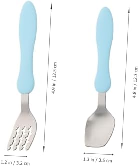 Sturdy Utensils Set for Self-Feeding