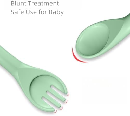 Silicone Baby Feeding Set for Self-Feeding Toddlers