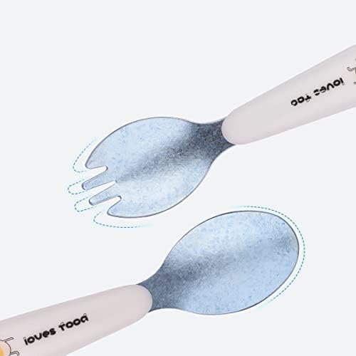 titanium toddler forks and spoons