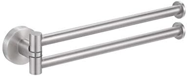 KES Swivel Towel Bar Rust-Proof Space-Saving Easy Install