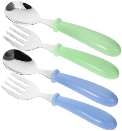 CIMAXIC 4Pcs Food Grade Silverware Set