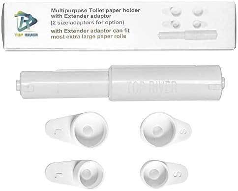 Toilet Paper Holder Extender for Double Rolls