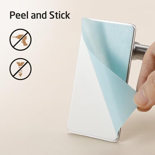 KES Self-Adhesive Towel Bar Stainless Steel No Drill Installation