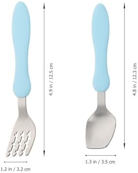 3-Piece Self-Feeding Training Utensils Set for Babies