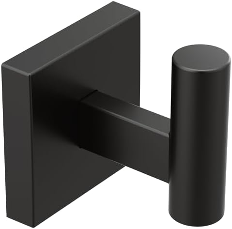 Function Style Muen BP1803BL Robe Hook Matt Black