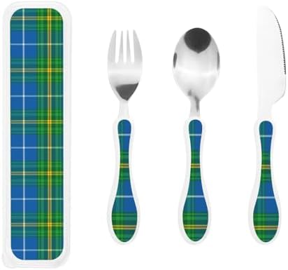 Royal Stewart Nova Scotia Tartan Kids Flatware Set