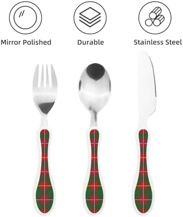 Royal Stewart Dartmouth Flatware Set - Durable and Safe for Mealtime
