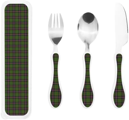 Royal Stewart Clan Cochrane Tartan Flatware Set for Kids
