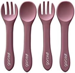 BPA-Free Silicone Baby Food Utensils Set for Toddlers