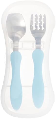 3-Piece Self-Feeding Training Utensils Set for Babies