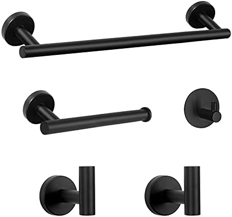 Sturdy Stainless Steel Towel Holder Set