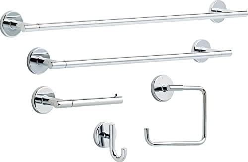 Delta Trinsic Polished Chrome Toilet Paper Holder - Organize Your Bathroom Space