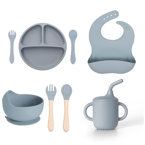 Safe Silicone Baby Feeding Set