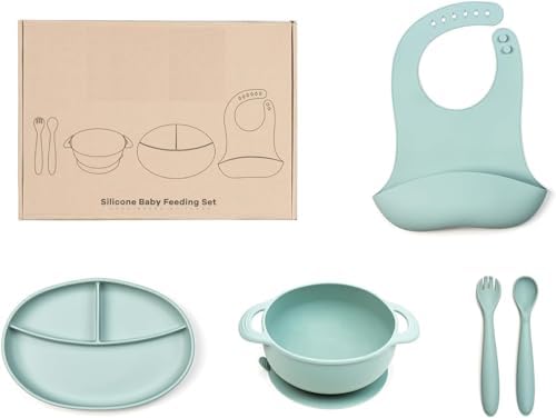 Reusable Silicone Baby Feeding Set
