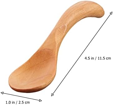 2-Piece Adorable Wooden Fork Spoon Set for Toddlers