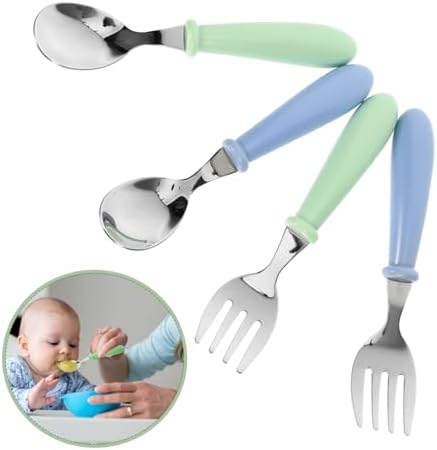 Perfect 4-Piece Flatware Set for Babies
