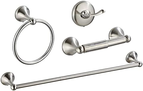 4-Piece Adjustable Bathroom Accessory Set