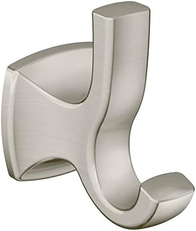 Moen Voss Brushed Nickel Double Robe Hook YB5103BN