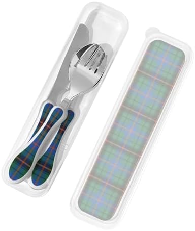 Royal Stewart Davidsons Ancient Tartan Kids Utensil Set 3-Piece 1