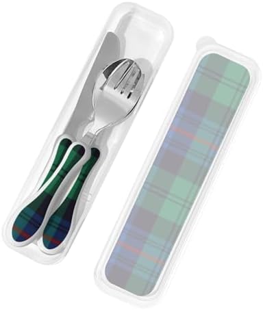 Royal Blue Green Armstrong Clan Tangram Set