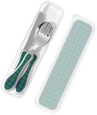 Royal Stewart Cockburn Ancient Tartan Portable Kids Utensil Set