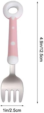 Kisangel Baby Flatware Set for Toddlers