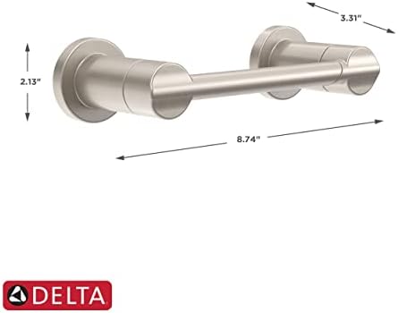 Delta Nicoli Toilet Paper Holder SpotShield Brushed Nickel