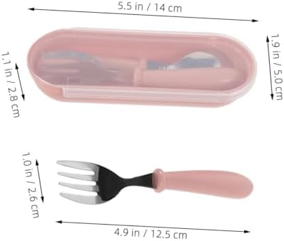 BESTonZON 2-Piece Flatware Set for Kids