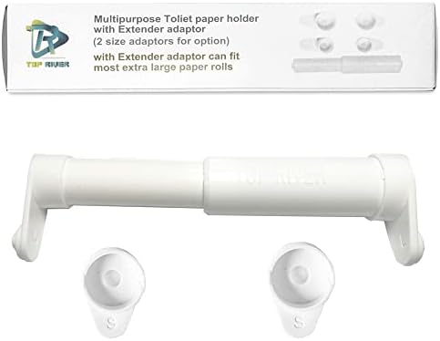 Toilet Paper Holder Extender for Double Rolls